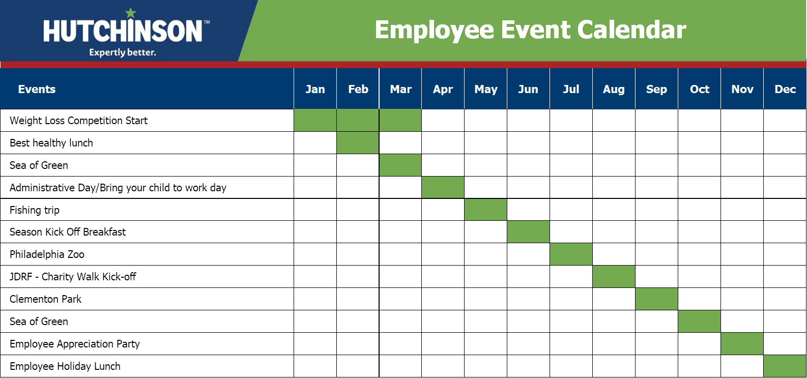 Company Event Calendar